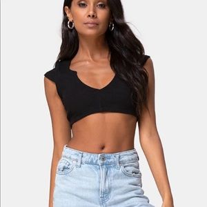 New with tags motel rocks crop top